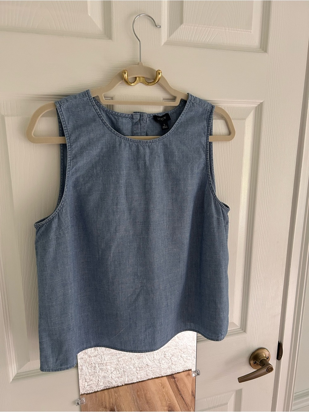 J Crew Summer Chambray Top